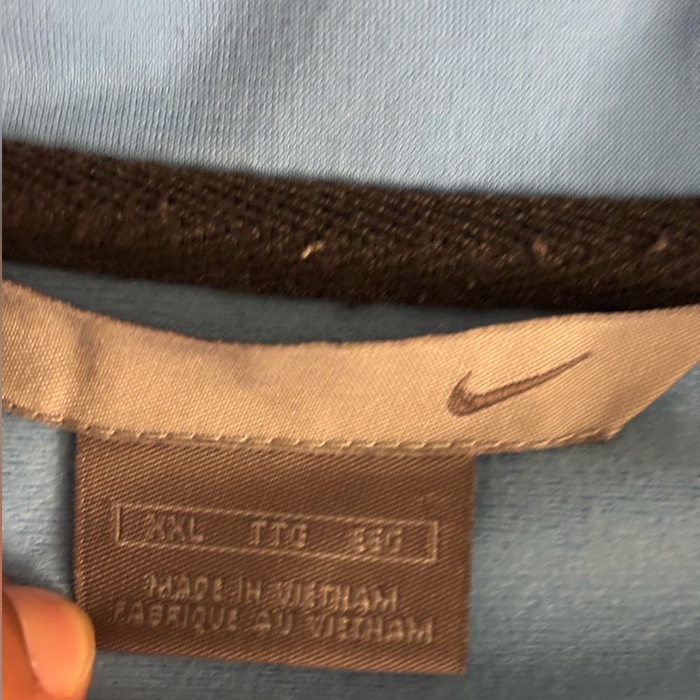 Nike Light Blue Track Jacket Size XXL Men - Picture 8 of 10